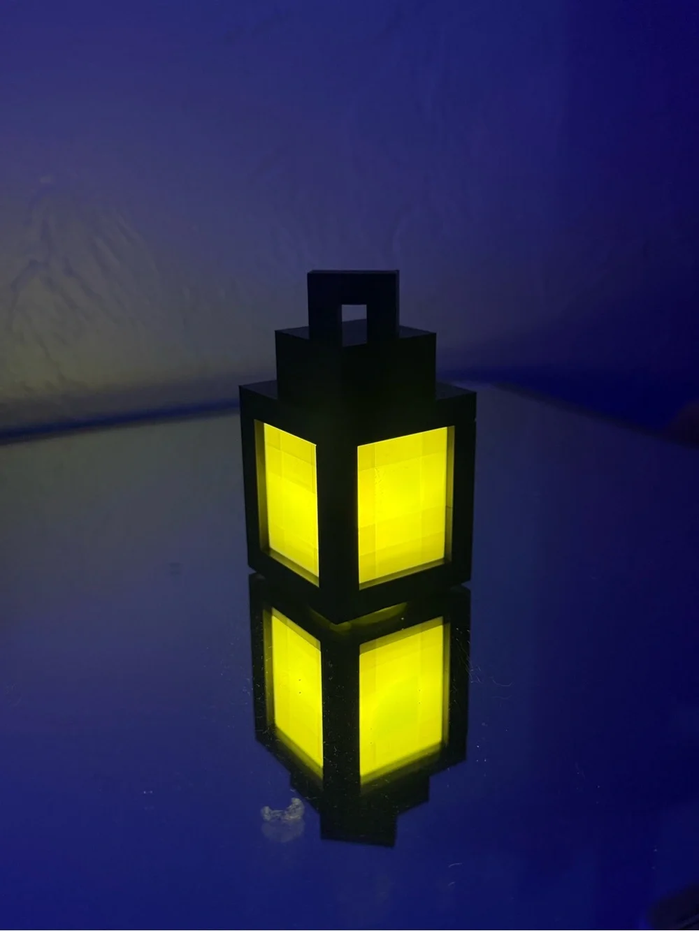 Pixel Block Lantern - Video Game Inspired Tea Light Holder with Magnetic Base